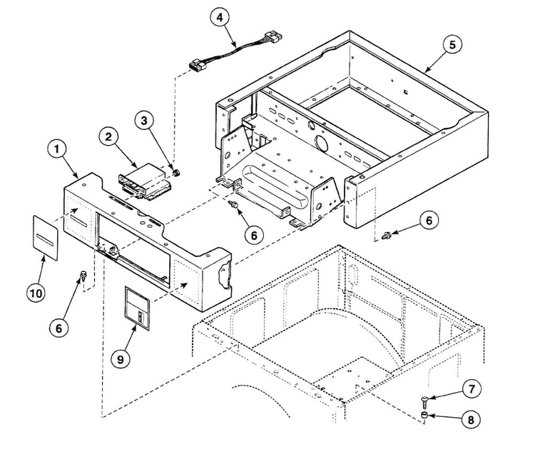 Wrapper Assy Diagram and Parts List for SWFF71QN3050  Speed Queen Washer