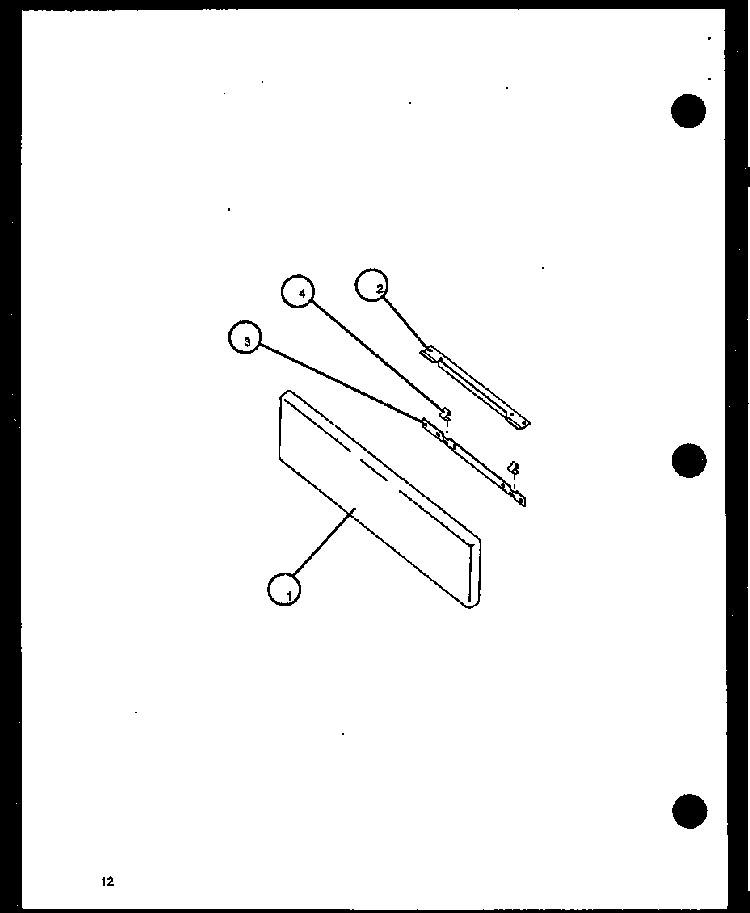 Section 4 Diagram and Parts List for CBE26FCW P1137949NW Amana Range