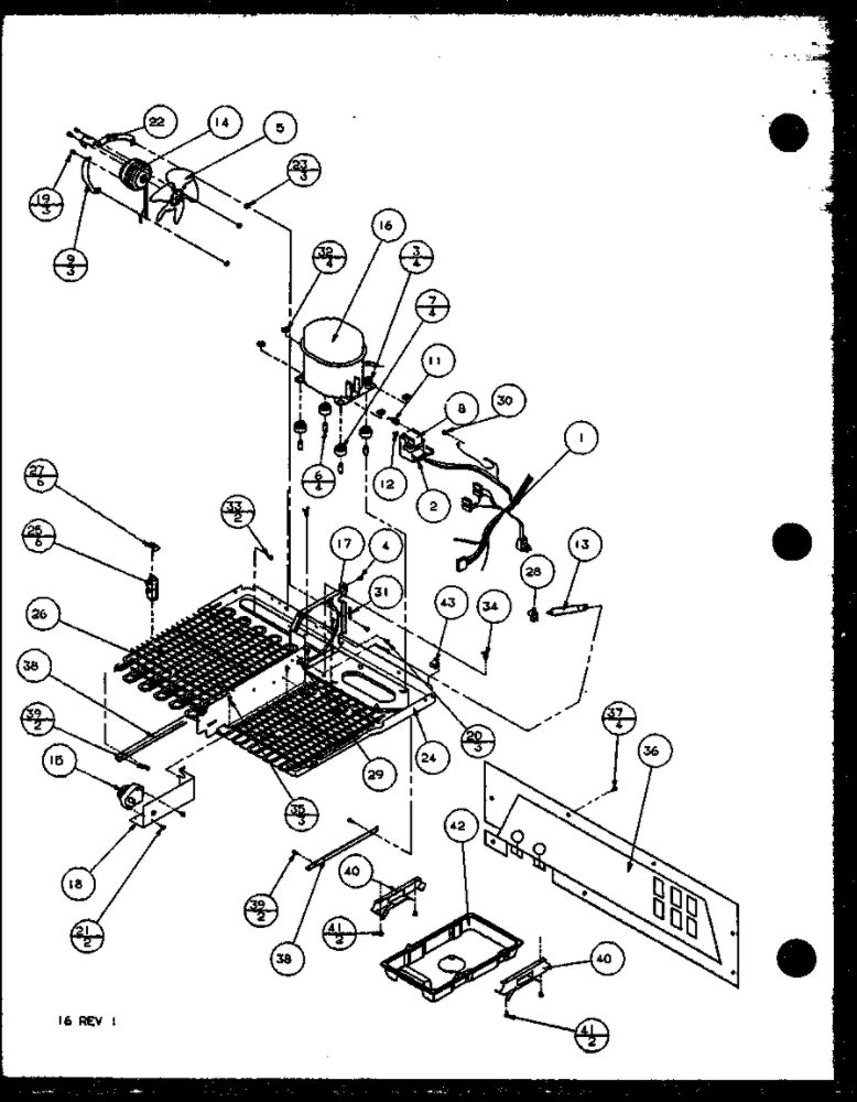 Evaporator Diagram and Parts List for IC3N-P1110701W-TM  Amana Refrigerator