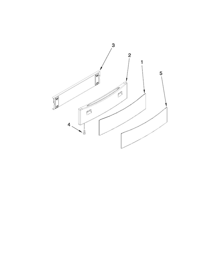 Drawer Parts Diagram and Parts List for JES9800CAB00  Jenn-Air Range