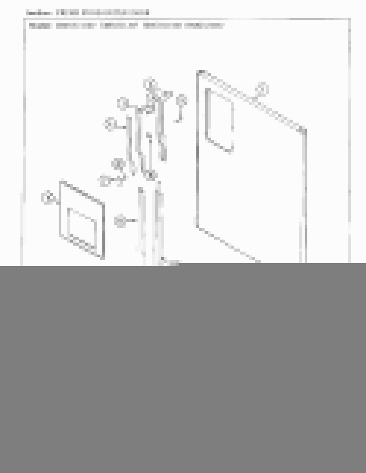 Fresh Food Outer Door Diagram and Parts List for HMG321267  Admiral Refrigerator