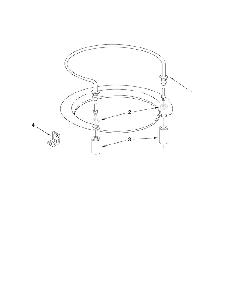Heater Parts Diagram and Parts List for MDC4809AWB0  Maytag Dishwasher