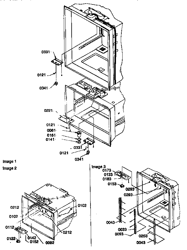Light Switches And Drain Funnel Diagram and Parts List for 77277-P1311201WL  Amana Refrigerator