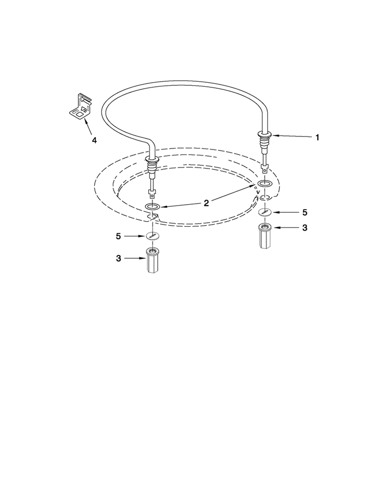 Heater Parts Diagram and Parts List for CDB7000AWW2  Magic Chef Dishwasher