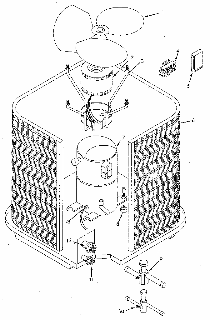 Functional Replacement Parts Diagram and Parts List for 867800400  Maytag Air Conditioner