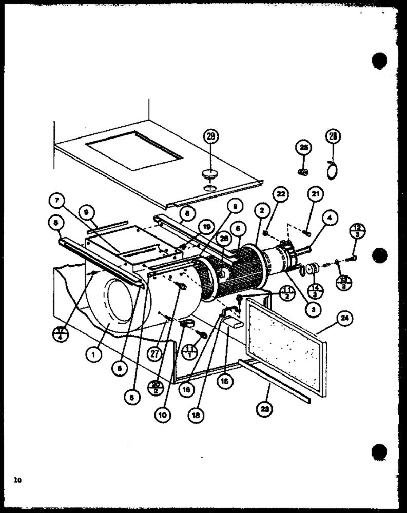 Diagram 4 Diagram and Parts List for EGHW100DC3 P6959002F Amana Furnace
