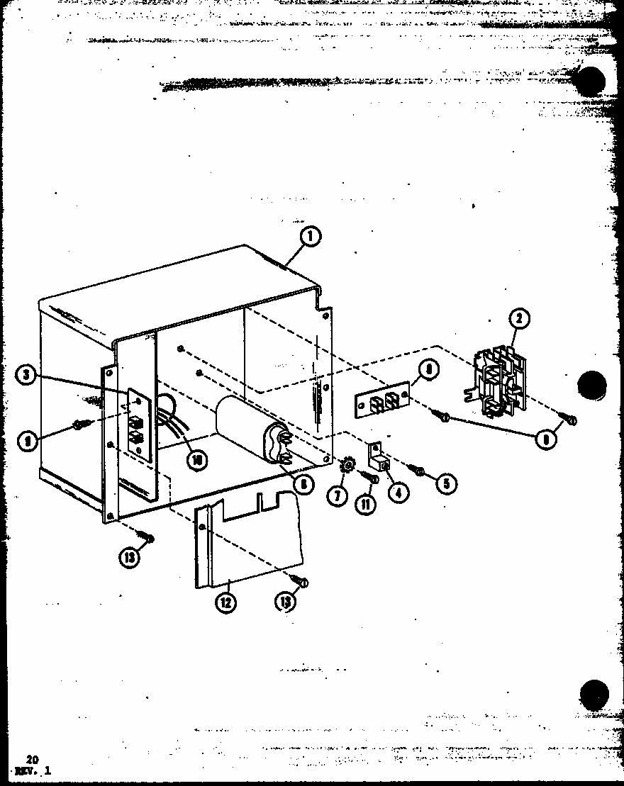 (ercf42-u01a/p67471-6c) (ercf48-u01a/p67471-7c) (ercf60-u01a/p67471-8c) (ercf48-u03a/p67471-9c) (ercf60-u03a/p67471-10c) Diagram and Parts List for ERCF42-U01A P67471-6C Amana Air Conditioner