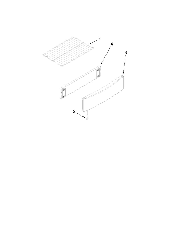 Drawer And Rack Parts Diagram and Parts List for JDS9865BDP22  Jenn-Air Range