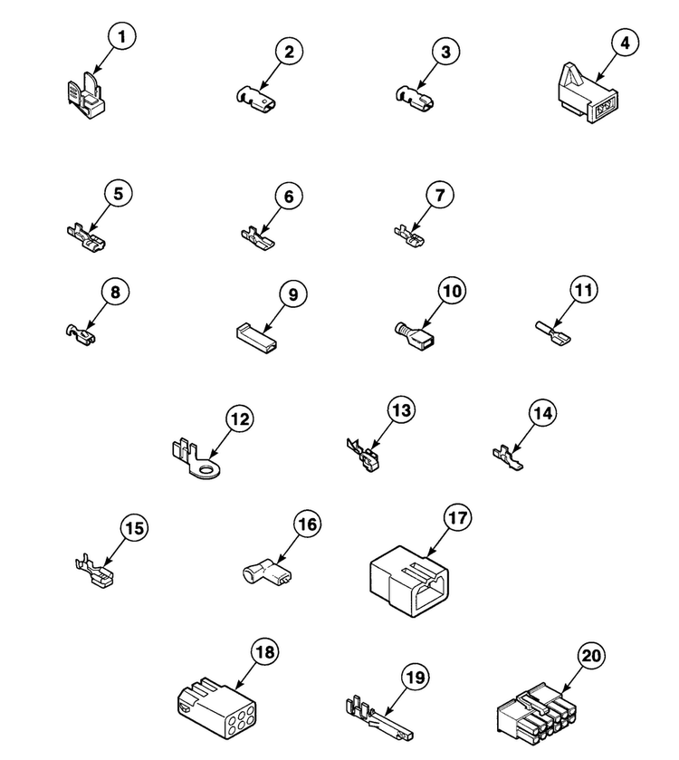 Terminals Block Diagram and Parts List for SSGT09QF  Speed Queen Dryer