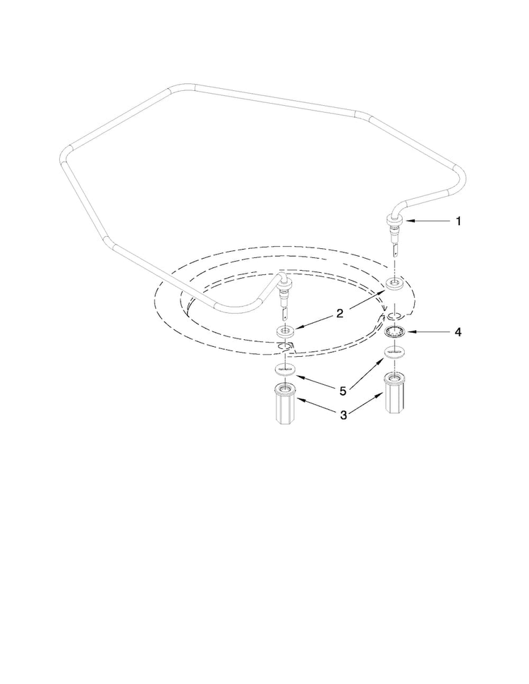 Heater Parts Diagram and Parts List for MDB8959AWB5  Maytag Dishwasher