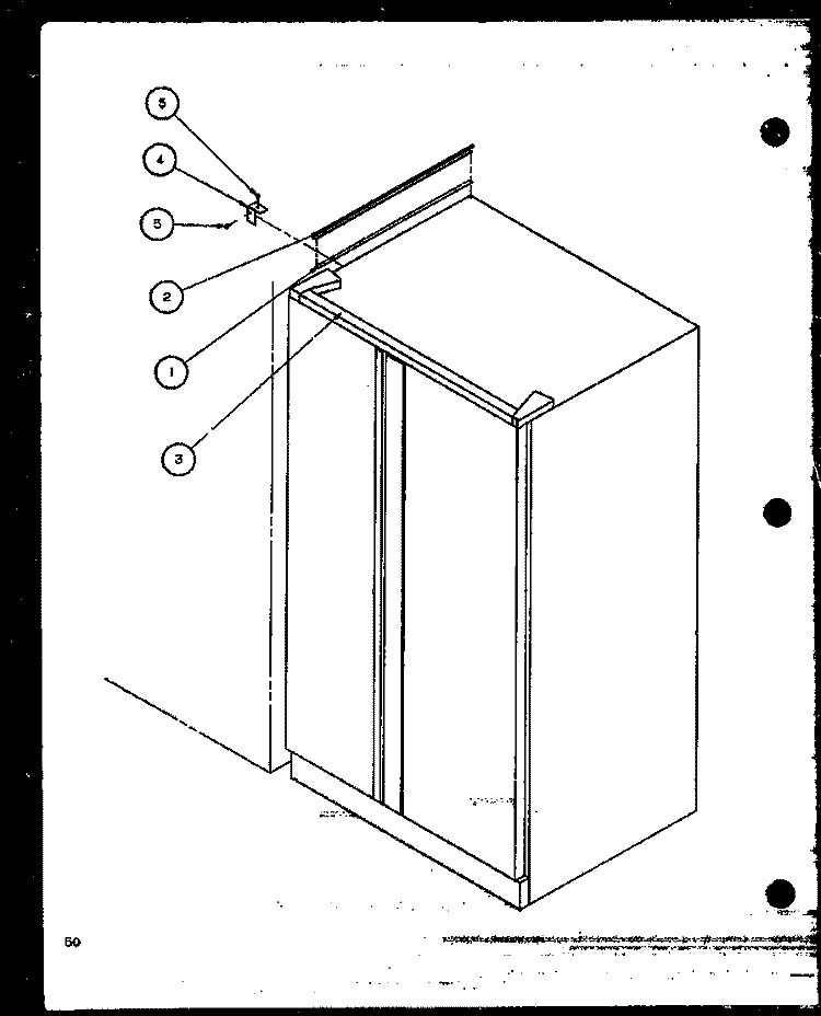 B18 TRIM KIT ASSY Diagram and Parts List for SBI20K P1102509W Amana Refrigerator