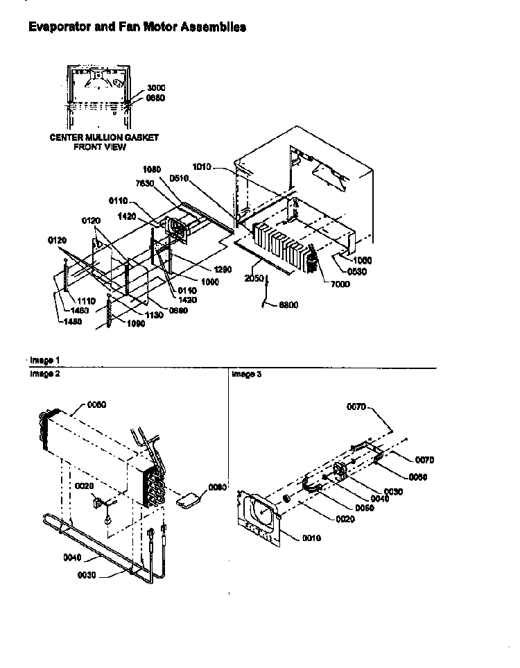 Section 10 Diagram and Parts List for TH25TL-P1303001WL  Amana Refrigerator