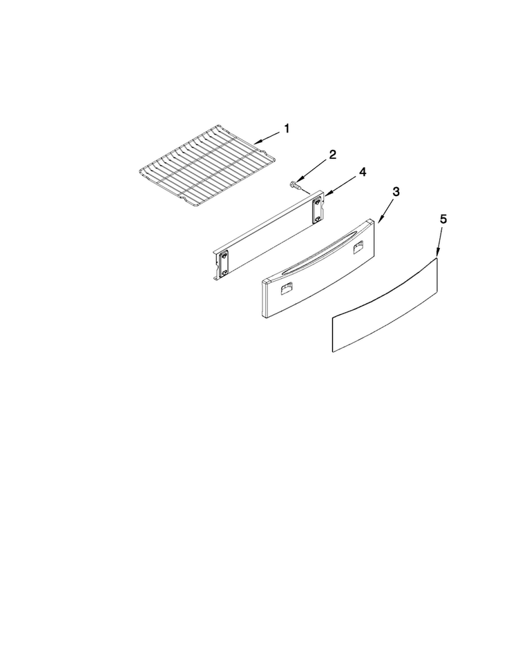 Drawer And Rack Parts Diagram and Parts List for JGS9900CDS01  Jenn-Air Range