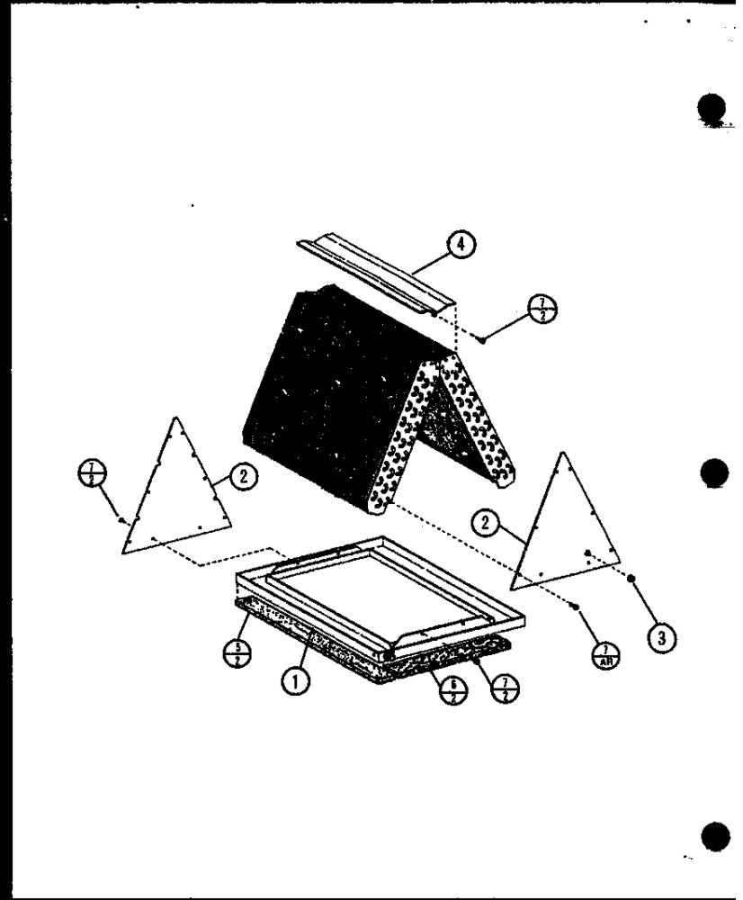Diagram 2 Diagram and Parts List for D6866701  Amana Air Conditioner