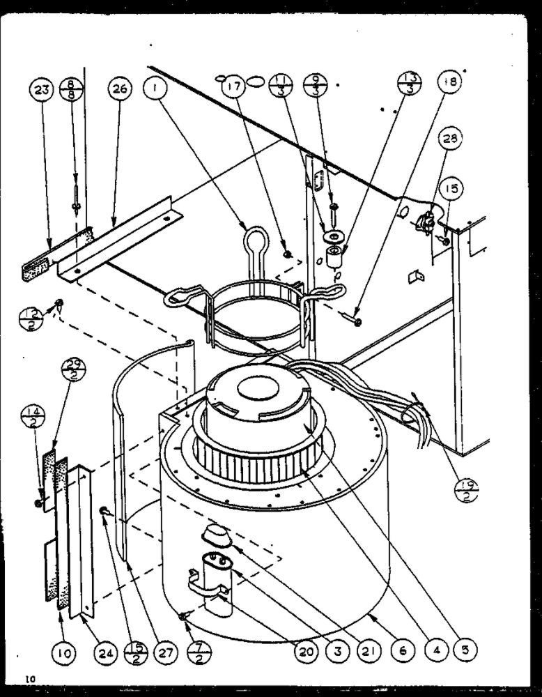 Diagram 12 Diagram and Parts List for GCI140B5A0 P9898208F Amana Furnace