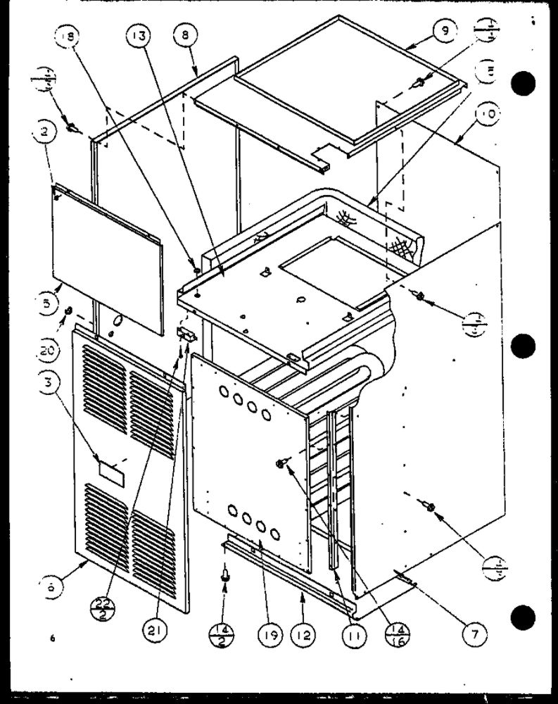 Diagram 1 Diagram and Parts List for GCI140B5A0 P9898208F Amana Furnace