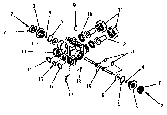 70394 By-pass Valve Diagram and Parts List for DK5010  Speed Queen Trash Compactor