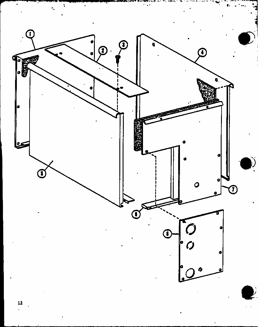 (d67635-16) (d67635-20) (d67635-24) Diagram and Parts List for SCFC42AOVB P6904306C Amana Air Conditioner