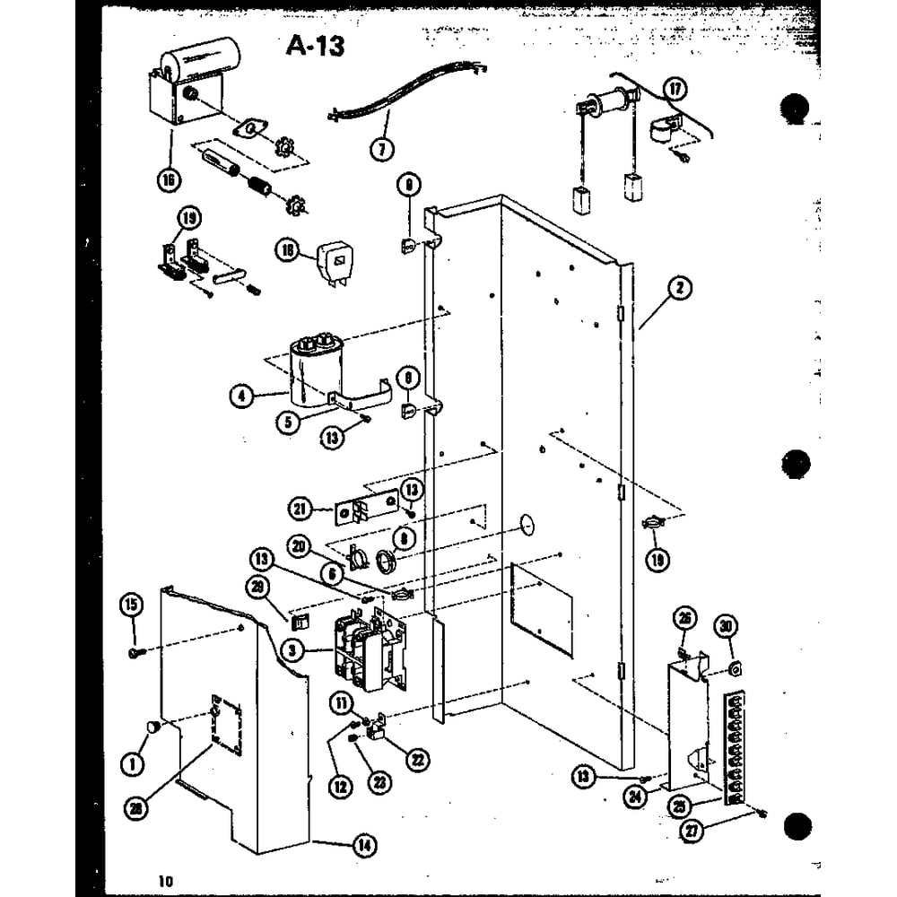 Diagram Diagram and Parts List for CR25-1 P67850-5C Amana Air Conditioner