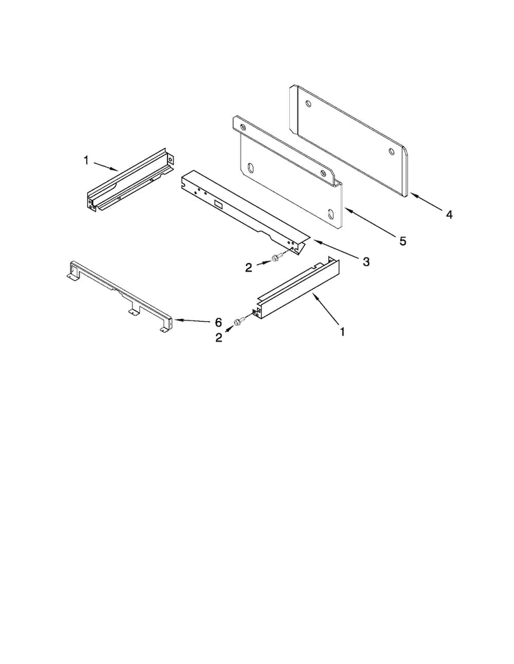 Microwave Compartment Parts Diagram and Parts List for JMW2330WS00  Jenn-Air Microwave