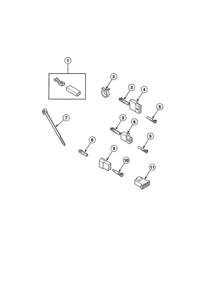 Terminal Block/Terminals Diagram and Parts List for ADE3SRGS173TW01  Speed Queen Dryer