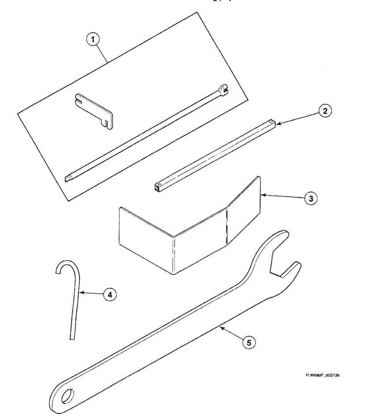 Tools Diagram and Parts List for SWFT73WN  Speed Queen Washer
