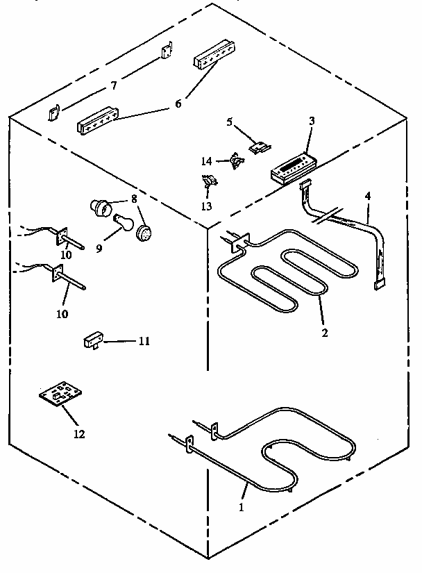 Electrical Assembly  (ards800e/p1131920ne) (ards800ww/p1131920nww) (cards800e/p1131922ne) (cards800ww/p1131922nww) Diagram and Parts List for CC1W-P1155202  Amana Range