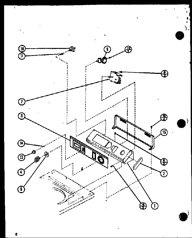 Section 15 Diagram and Parts List for LW2502L P1118409WL Amana Washer