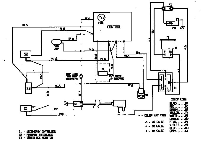 Wiring Information Diagram and Parts List for DM15KB-15T  Maytag Microwave