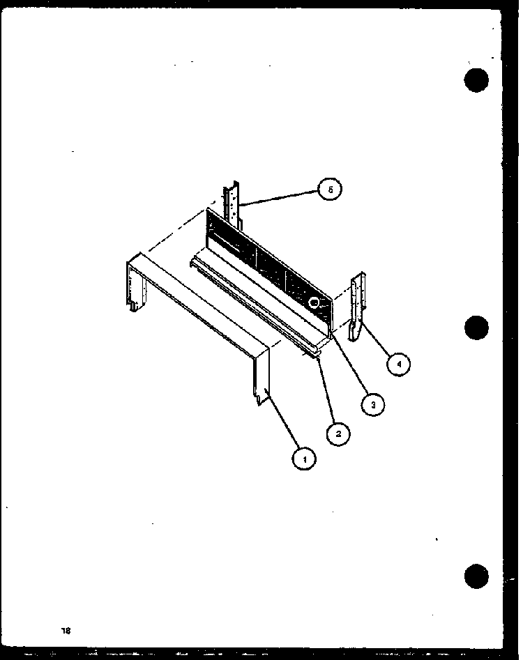 Section 1 Diagram and Parts List for CBE26FCW P1137949NW Amana Range