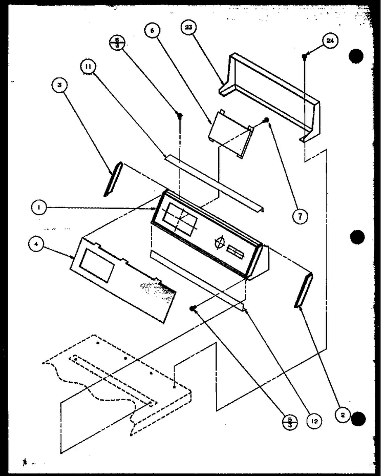 Section 5 Diagram and Parts List for LG2911 P7804804W Amana Dryer