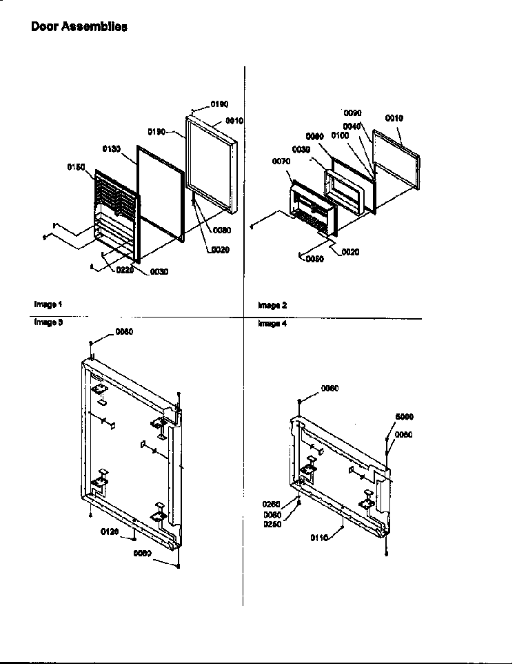 Section 8 Diagram and Parts List for TH25TL-P1303001WL  Amana Refrigerator