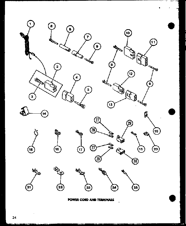 Section 9 Diagram and Parts List for LG2902 P7804817W Amana Dryer