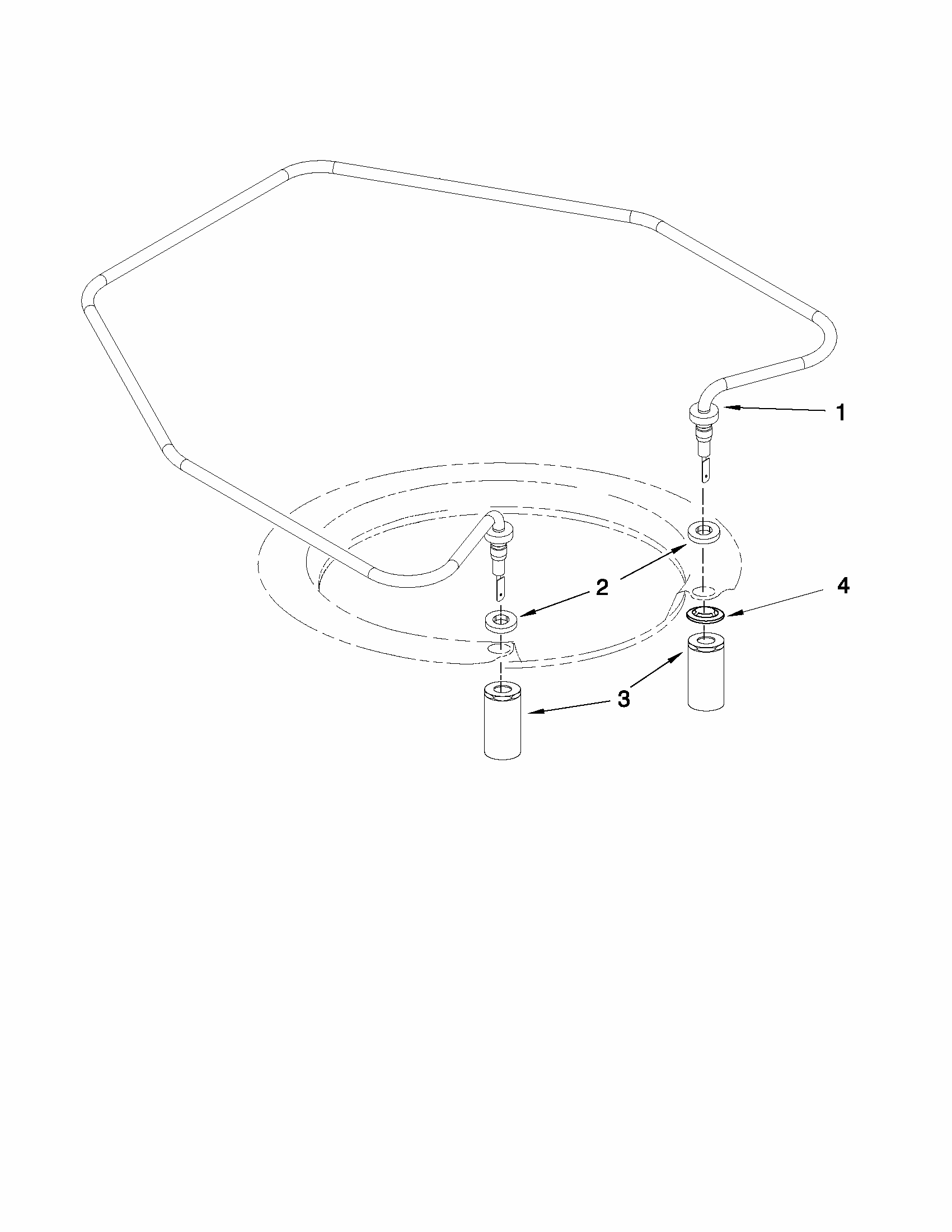 Heater Parts Diagram and Parts List for MDB8959AWS2  Maytag Dishwasher