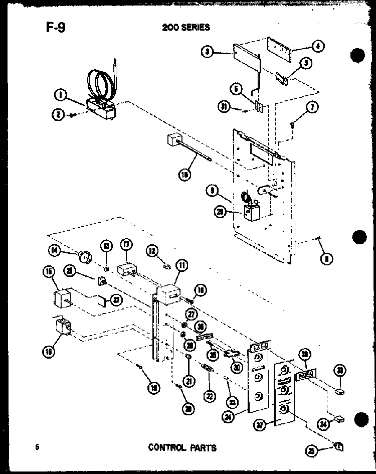 Section 1 Diagram and Parts List for ES216D-3MS P55417-61R Amana Air Conditioner