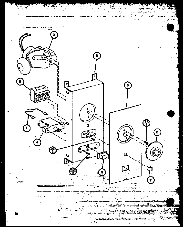 Resistor Assembly Diagram and Parts List for RS60 P76695-5M Amana Microwave