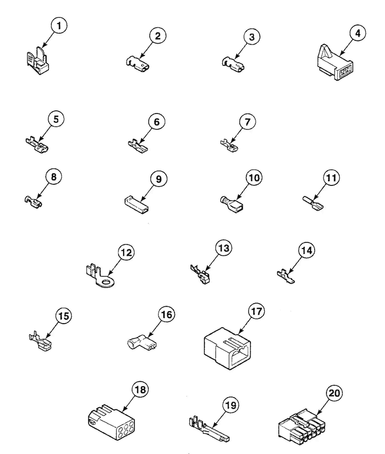 Blocks Diagram and Parts List for SSE717LF  Speed Queen Dryer