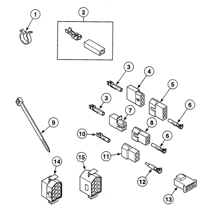 Terminals Blocks Diagram and Parts List for SDG709QF  Speed Queen Dryer