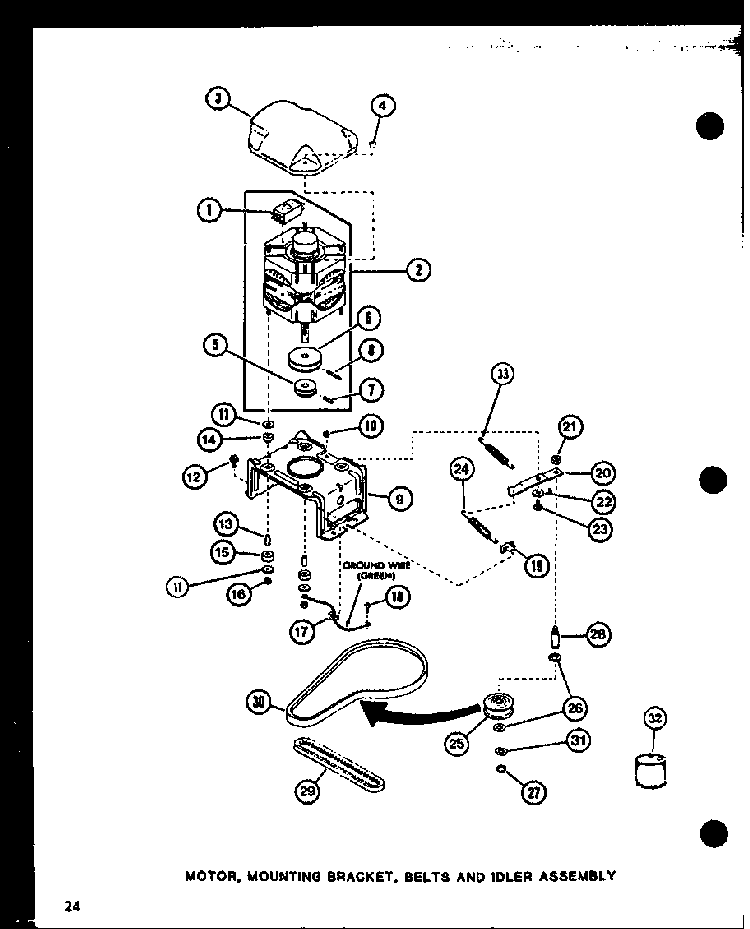 Section 14 Diagram and Parts List for LW2502L P1118409WL Amana Washer