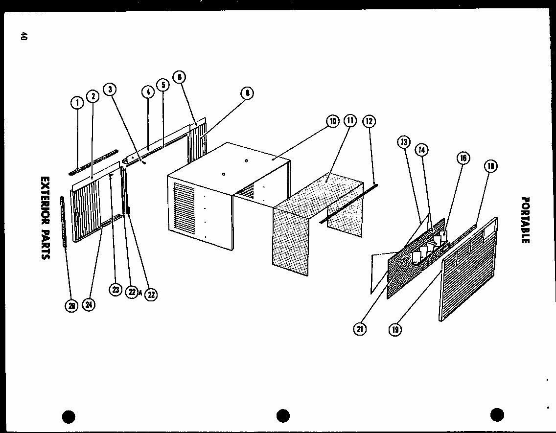 (5-sp) (5p-2em) (6p-2em) (7p-2em) (5-spm) (7p-2e) (6p-5f) Diagram and Parts List for 109-2EM  Amana Air Conditioner