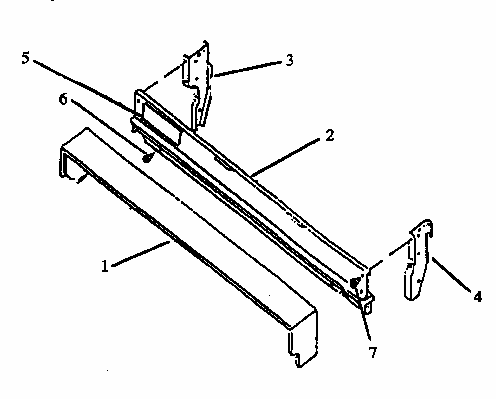 Backguard Assembly (rbl39aa0,5/all) (rbp39aa0,5/all) Diagram and Parts List for GBK39HG ALL Amana Range