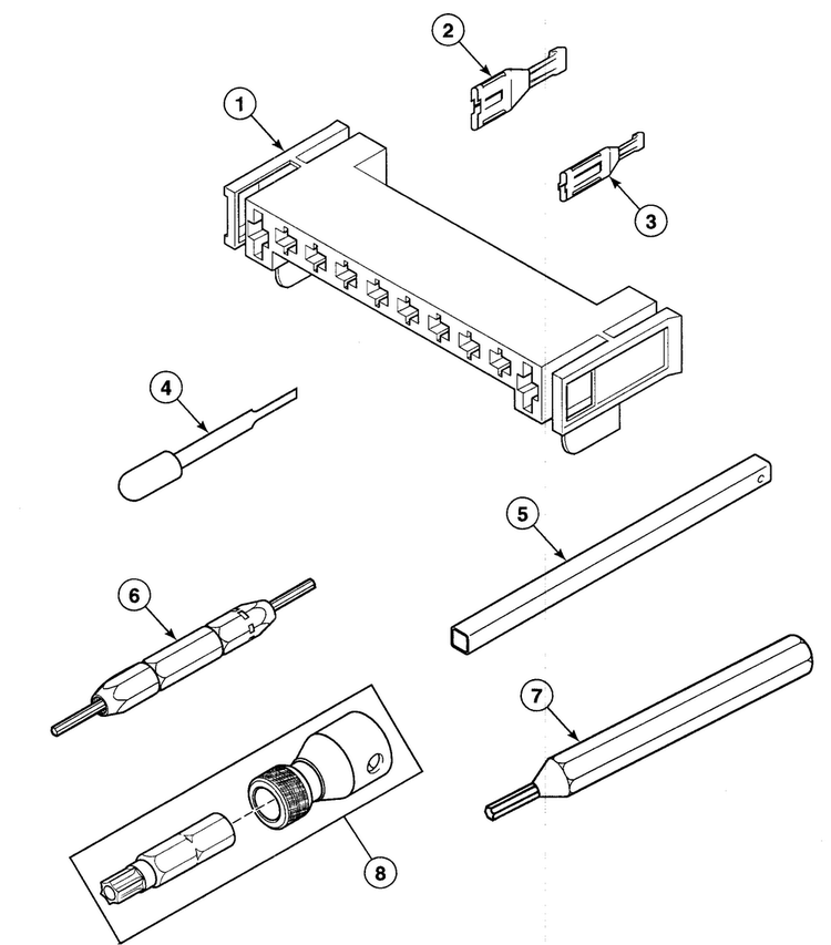 Extractor Tools Diagram and Parts List for SSG809QF  Speed Queen Dryer