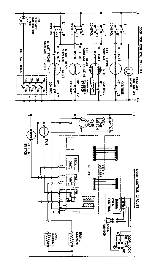 Wiring Information Diagram and Parts List for 6294576  Maytag Range