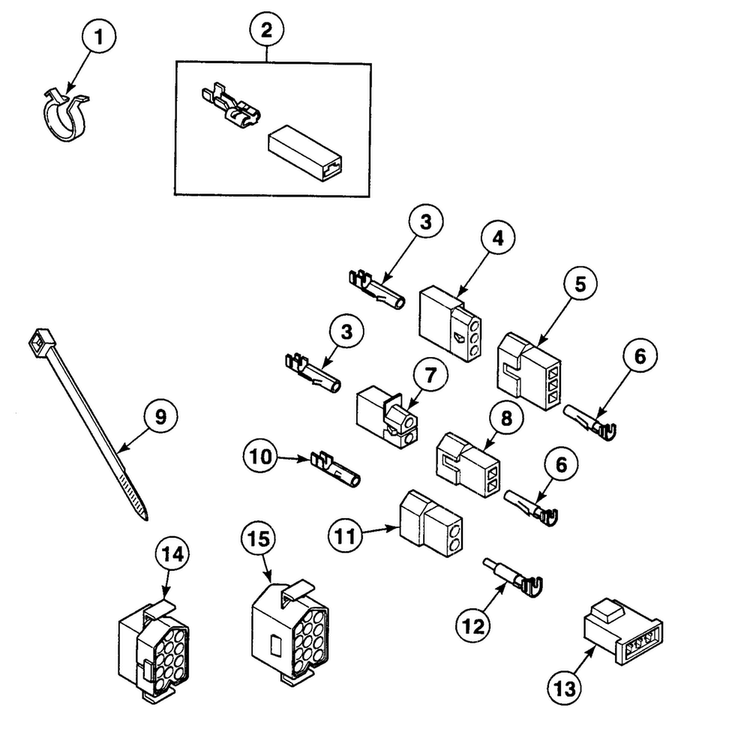 Blocks Diagram and Parts List for SDG109WF99L6  Speed Queen Dryer