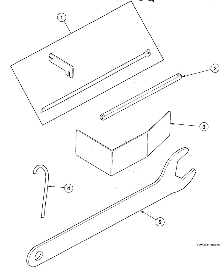Tools Diagram and Parts List for SWFA71QN3050  Speed Queen Washer