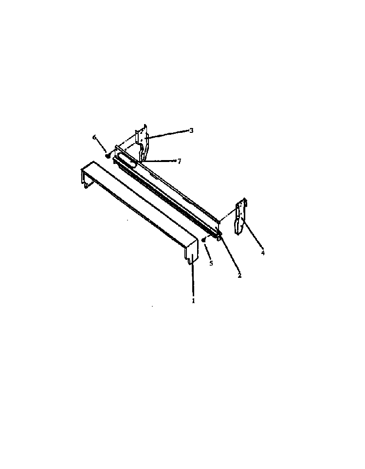 Page 7 Diagram and Parts List for EBE22AA-P1142413NW  Caloric Range