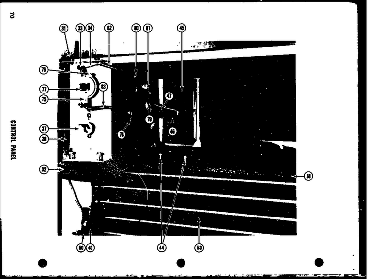 Section 10 Diagram and Parts List for 324-3B  Amana Air Conditioner