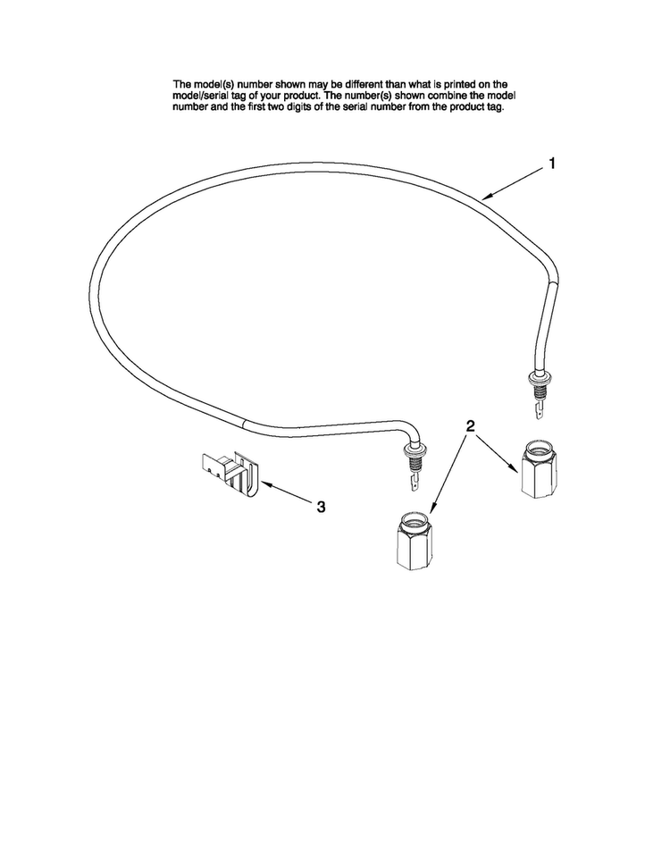 Heater Parts Diagram and Parts List for MDB7851AWQ0  Maytag Dishwasher