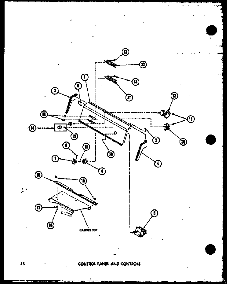 Section 30 Diagram and Parts List for TAA200 P75751-8W Amana Washer