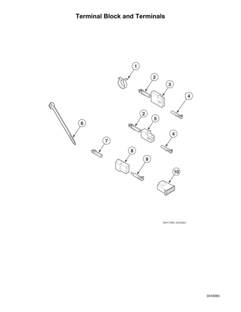 Terminal Block/Terminals Diagram and Parts List for LSGE5AGW113TW01 2001000001 Speed Queen Dryer